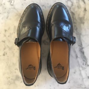 Dr Marten Agnes Monkstrap loafer oxford flats