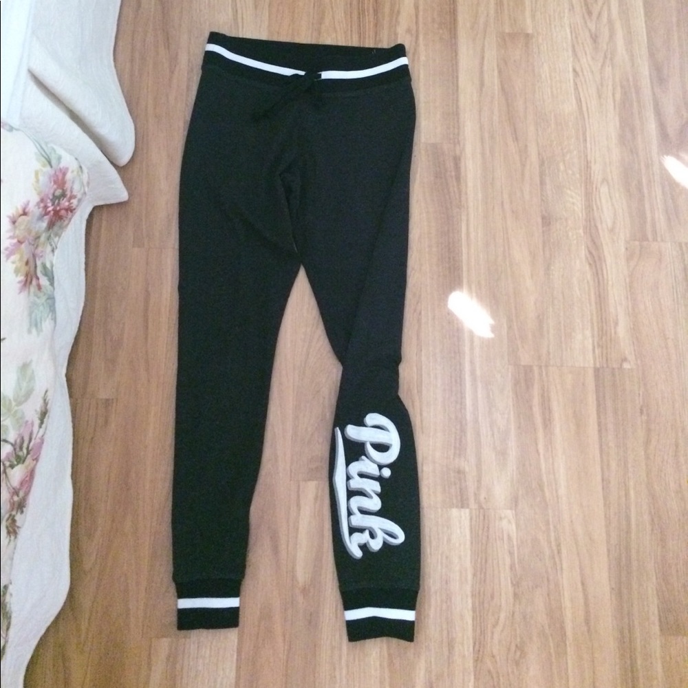 PINK yoga jogger legging, size small
