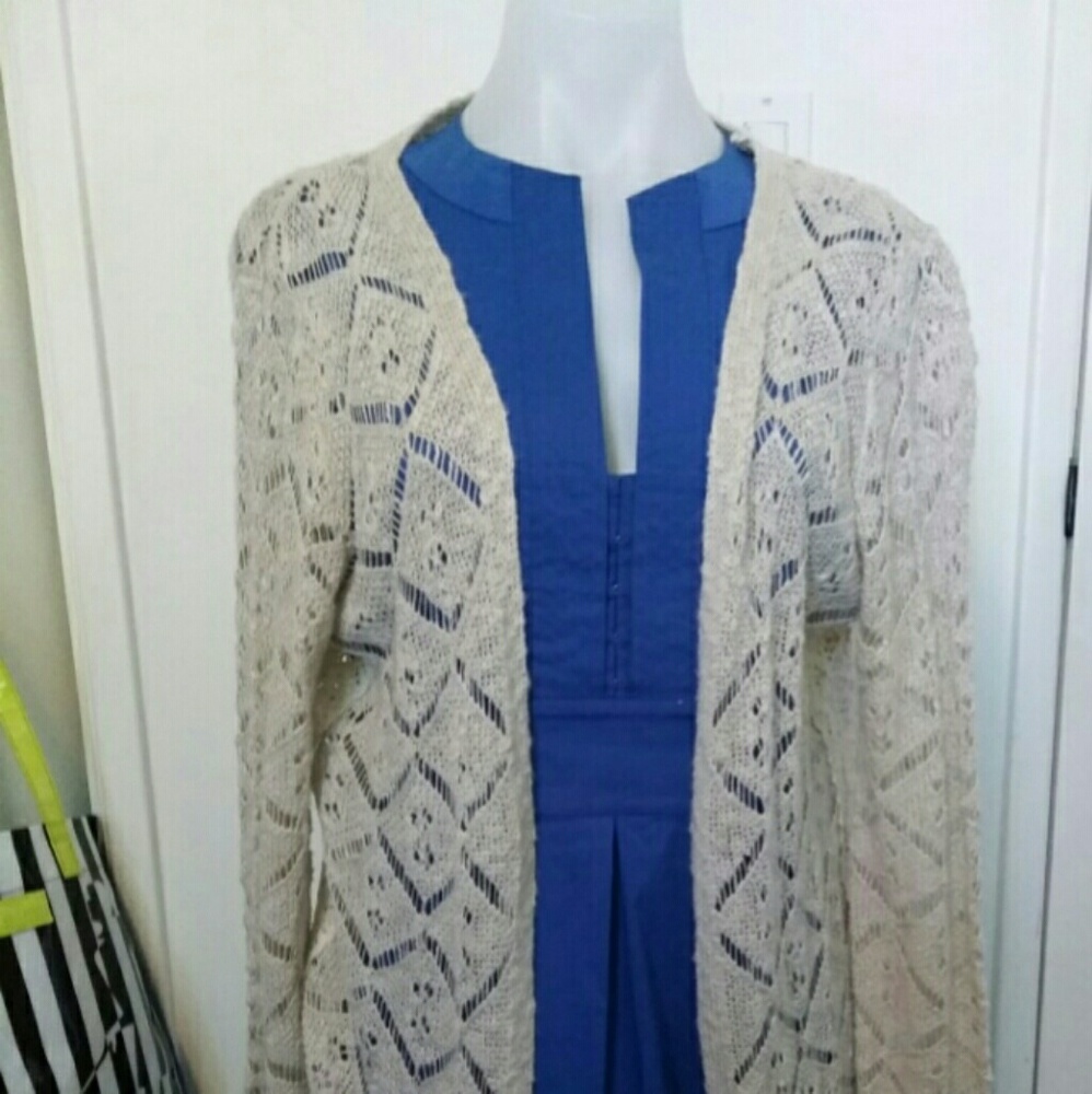 Honey Punch Loose Knit Cardigan Sweater - Open