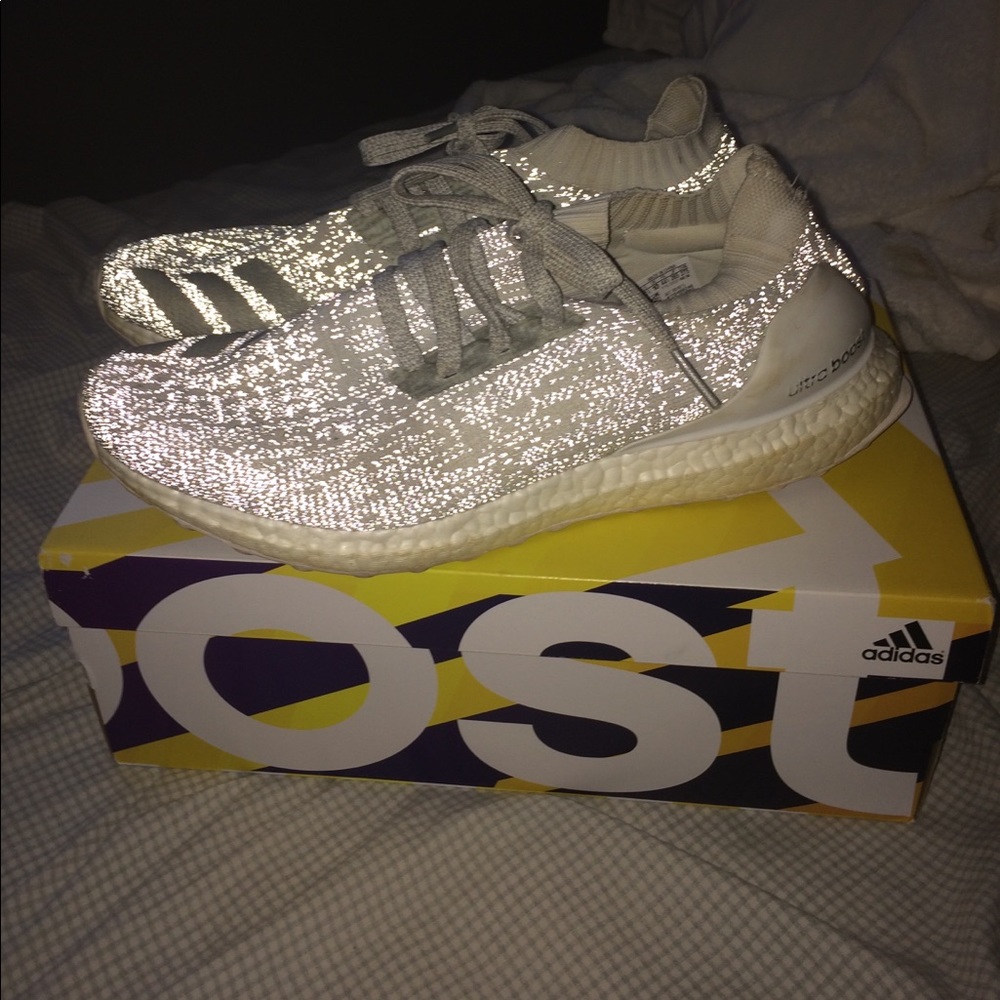 Uncaged ultra boost silver LTD
