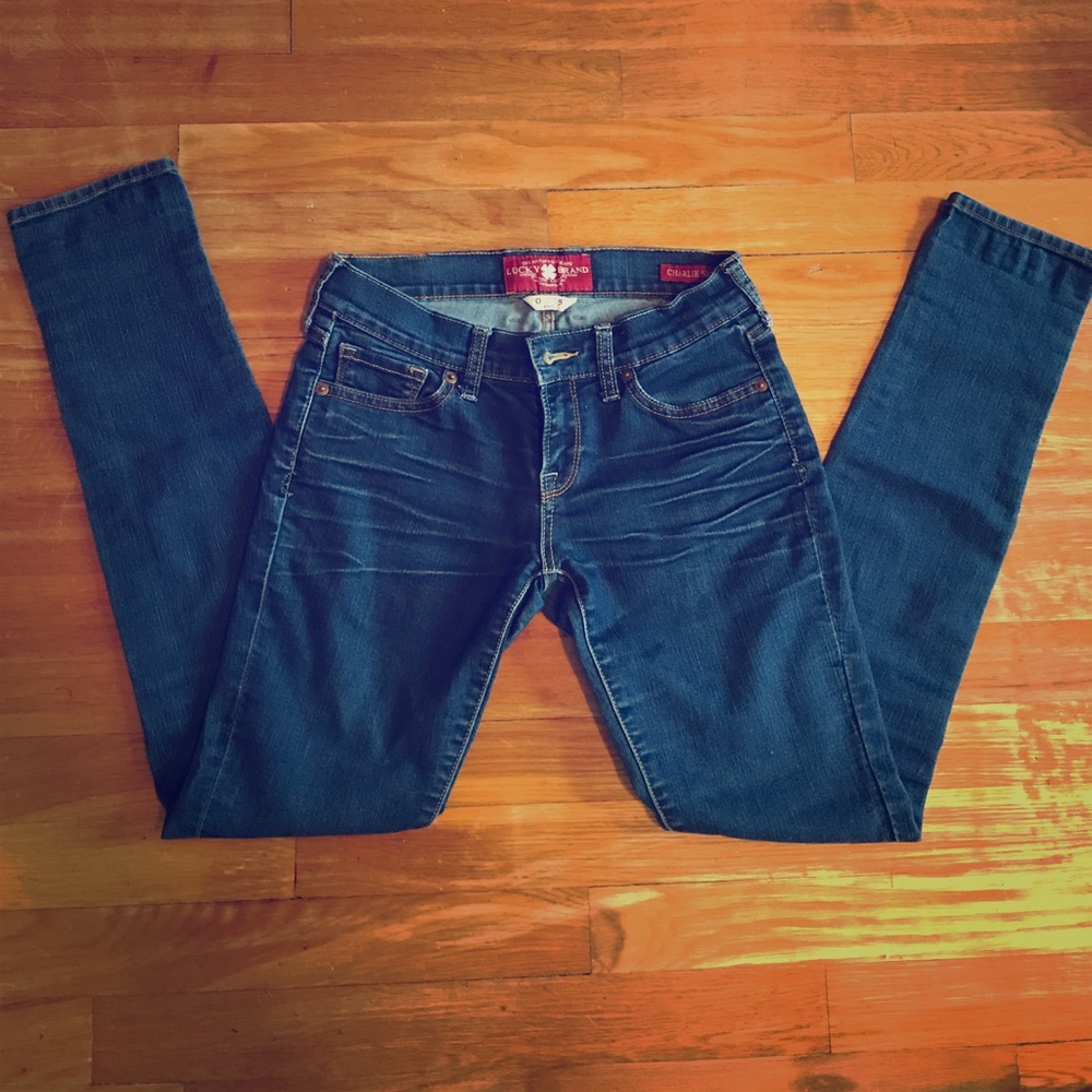 Lucky Brand Charlie Skinny Jeans size 0/25