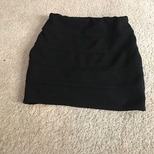 Tillys black mini skirt size small