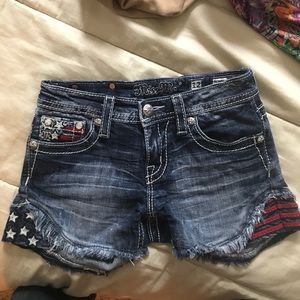 Miss Me girls denim shorts