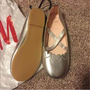 H&M girls flats size 1.5y
