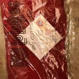 LuLaRoe Solid Red Leggings NEW IN PACKAGE