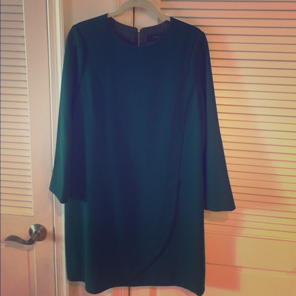 J Crew winter suiting dress