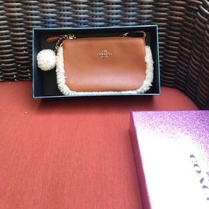 Coach leather mini bag