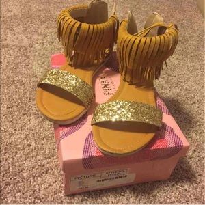 Girls size 1 sandals