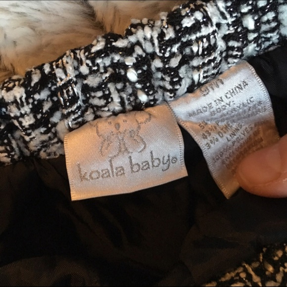 Koala Baby 9M Tweed Skirt Red Bows - Picture 2 of 4