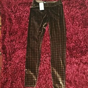 Mosaic Velvet Leggings