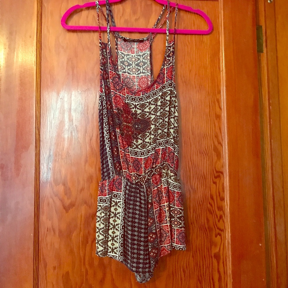 Patterned Romper size XS