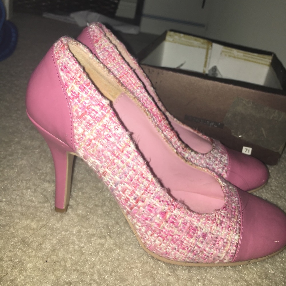 Bonnibel knock 3 pink high heel shoes