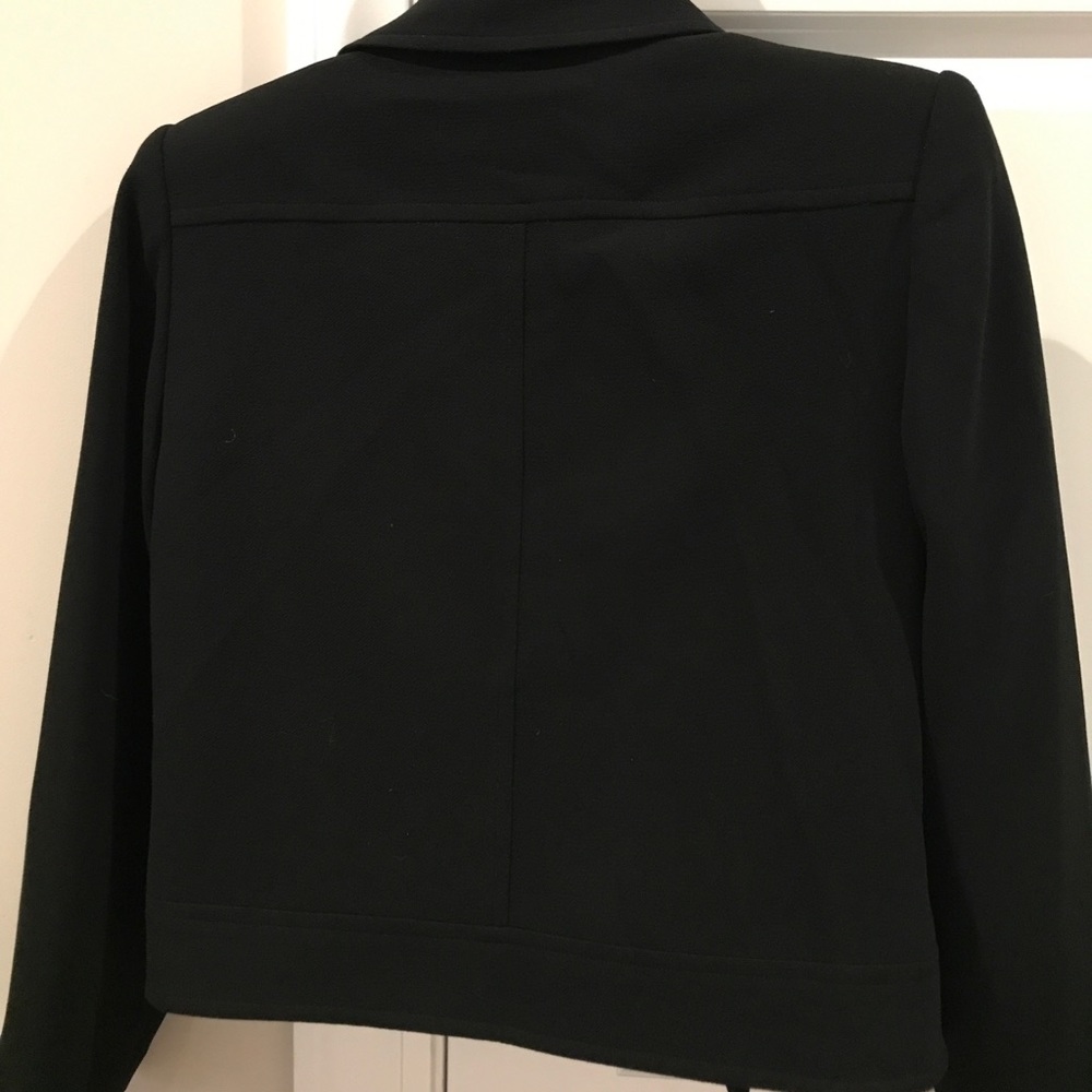 Talbots black blazer Sz 4 - Picture 2 of 3