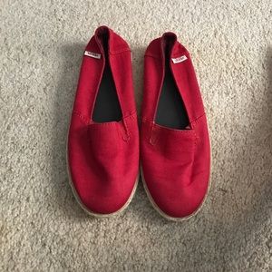Vans espadrilles size 5