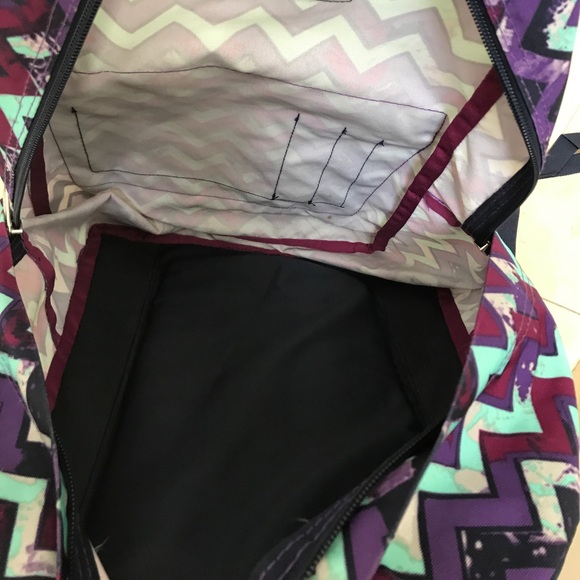 Jansport back pack zig zag pattern - Picture 3 of 4