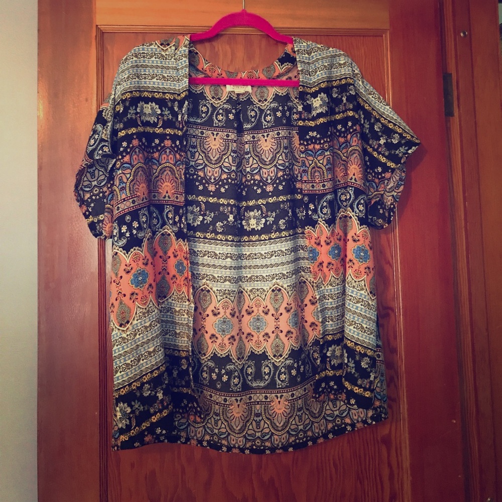 PacSun boho patterned kimono