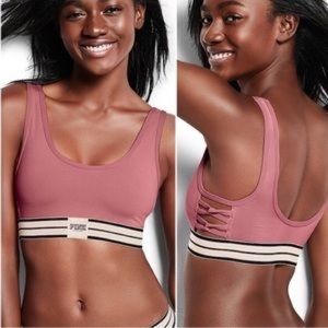 Pink nation Brand new large sports bra