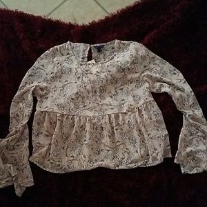 AEROPOSTLE SHEER BLOUSE