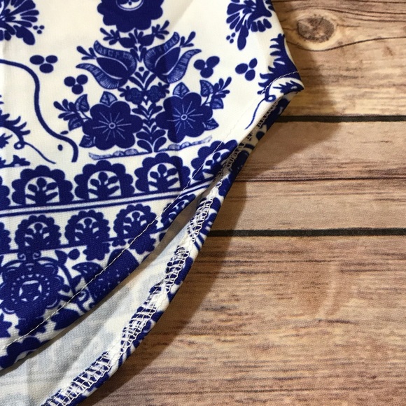 🆕 Printed Floral Mini Dress NIP - Picture 3 of 4