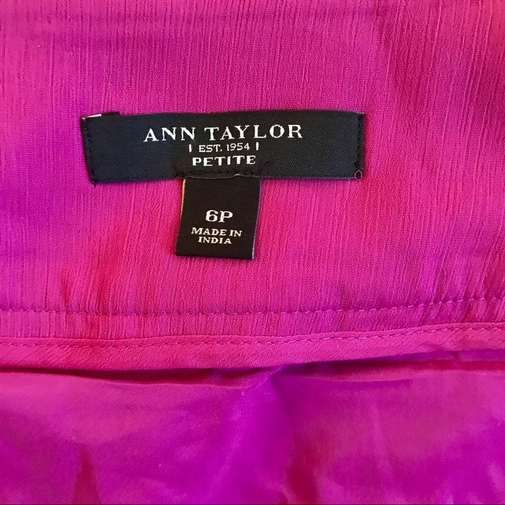 ⚠️mustbundle⚠️Ann Taylor purple skirt - Picture 3 of 5