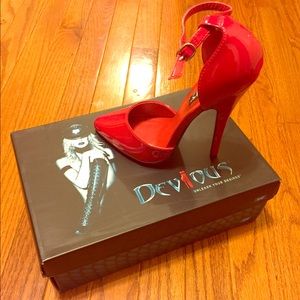 Red Pleaser Pump 👠