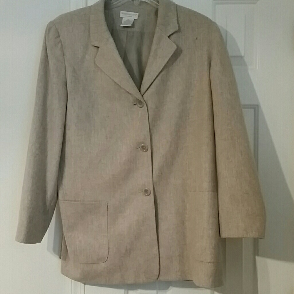 Worthington light weight wool jacket