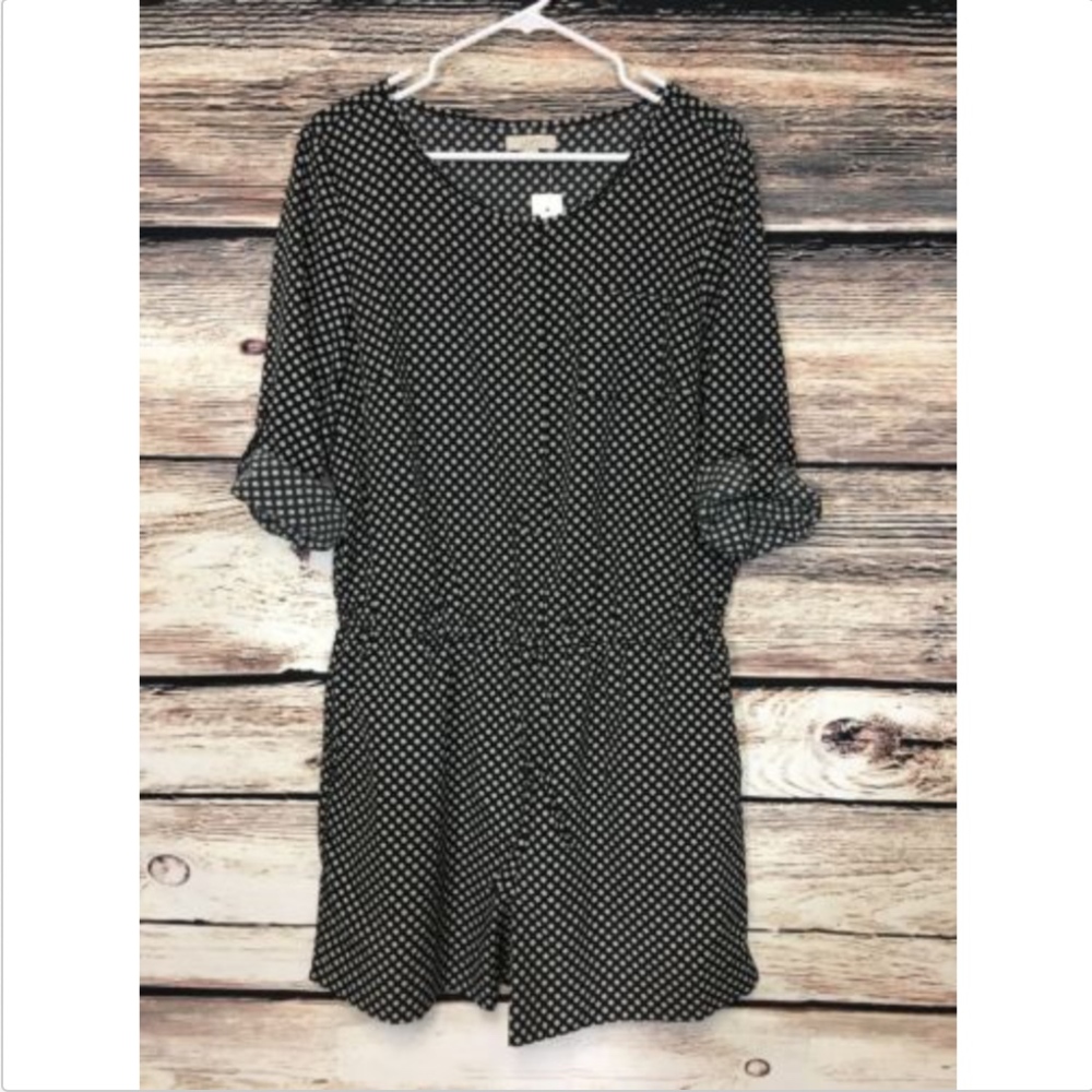 Ann Taylor LOFT  Short Sleeve Romper NWT