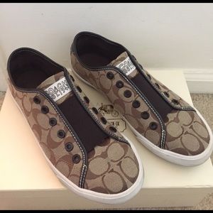 Coach Sneakers, Size 8.5