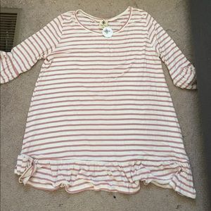 Ruffle tunic