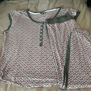 Kensie Elephant print pajamas.