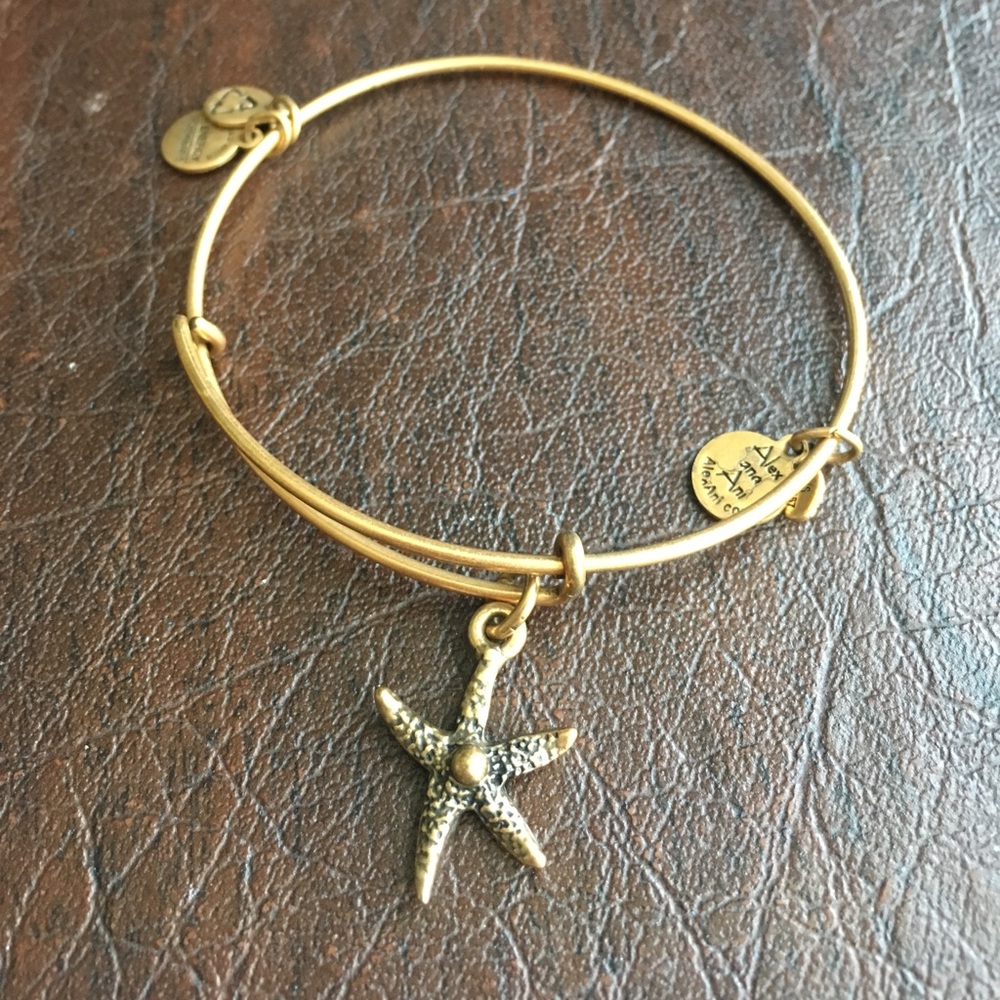 Alex and Ani Starfish Charm Bracelet