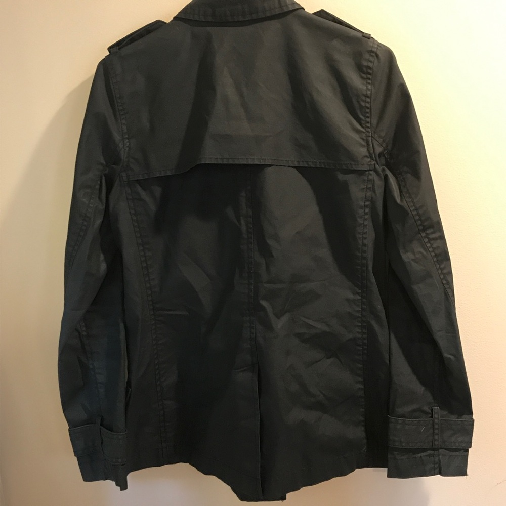 Old Navy Black Rain Coat - Picture 4 of 5