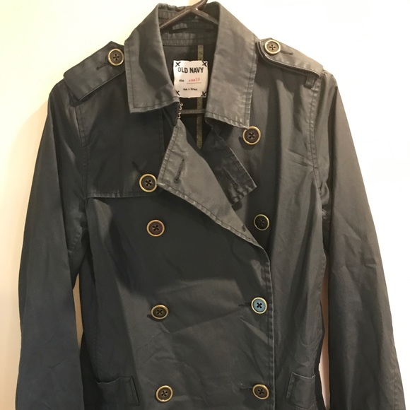 Old Navy Black Rain Coat - Picture 5 of 5