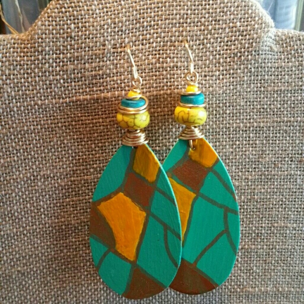 Hand Made Light Weight Hypoallerginic Earrings