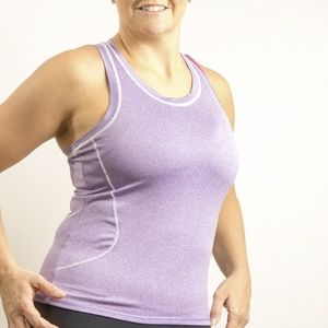 Brooks Racerback Tank Top Purple