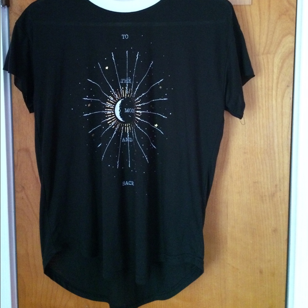 "To the moon and back" shirt