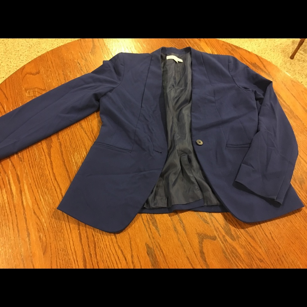 Blue Suit Jacket