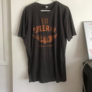 Ed Sheeran 2012 Tour Shirt