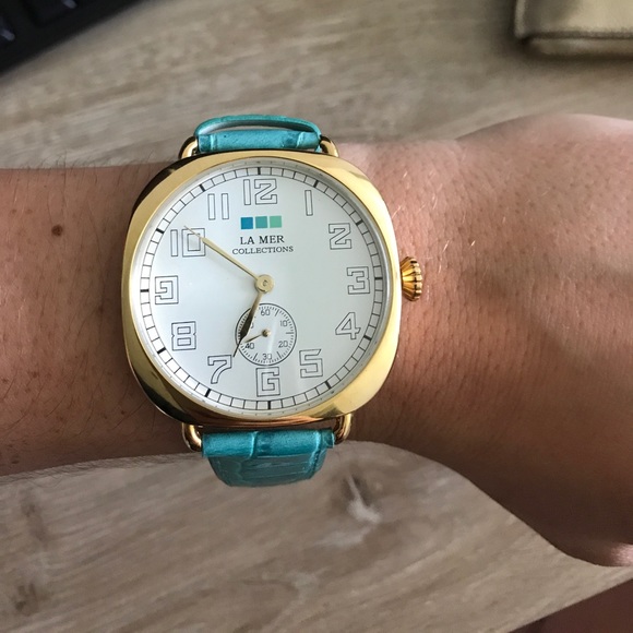 La Mer Collections Oversize Vintage Watch