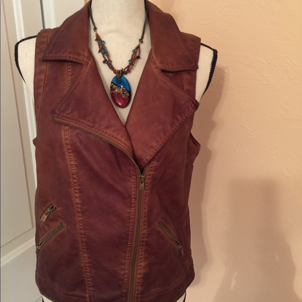 Faux vest