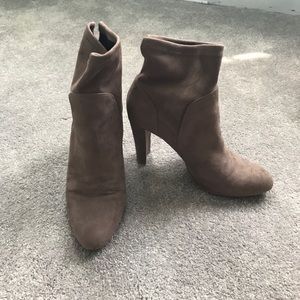 Nordstrom Charles David Sock Boots Tan size 10