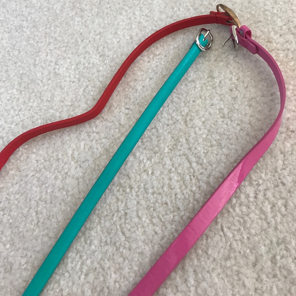 3 SMALL belts
