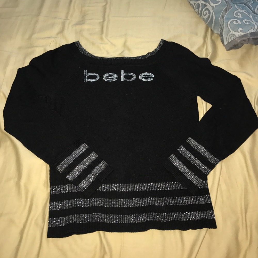 Bebe sweater sz lg