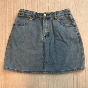 Forever21 jean skirt