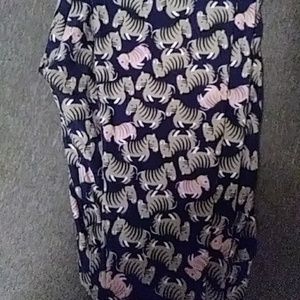 Lularoe zebra leggings