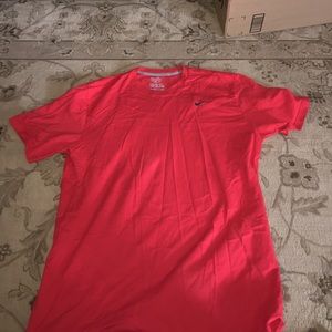 Nike red shirt