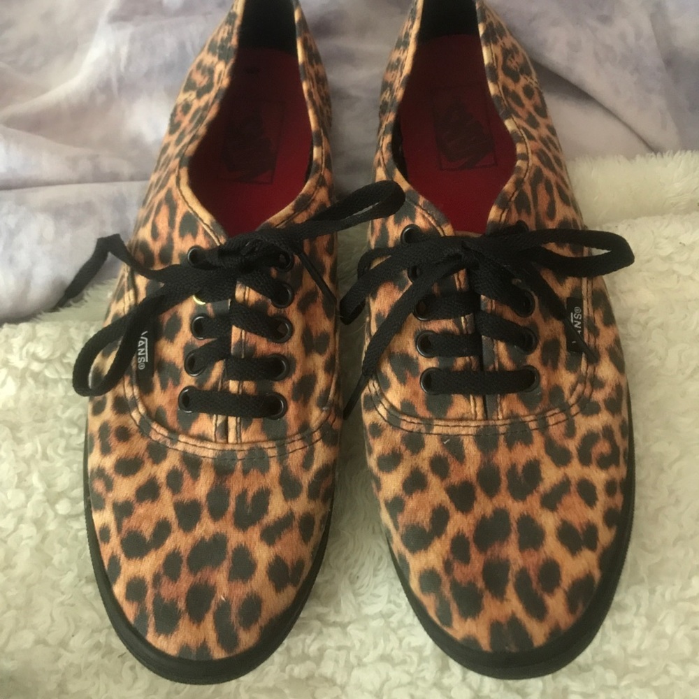 Cheetah Print Vans