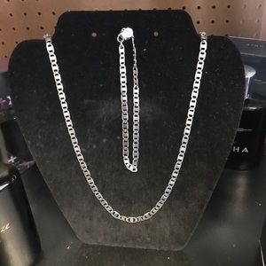 Men's Chain and bracelet