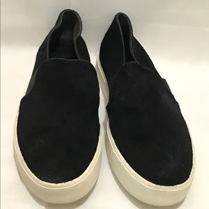 Vince Dyed Hair Calf Slip on Sneakers
