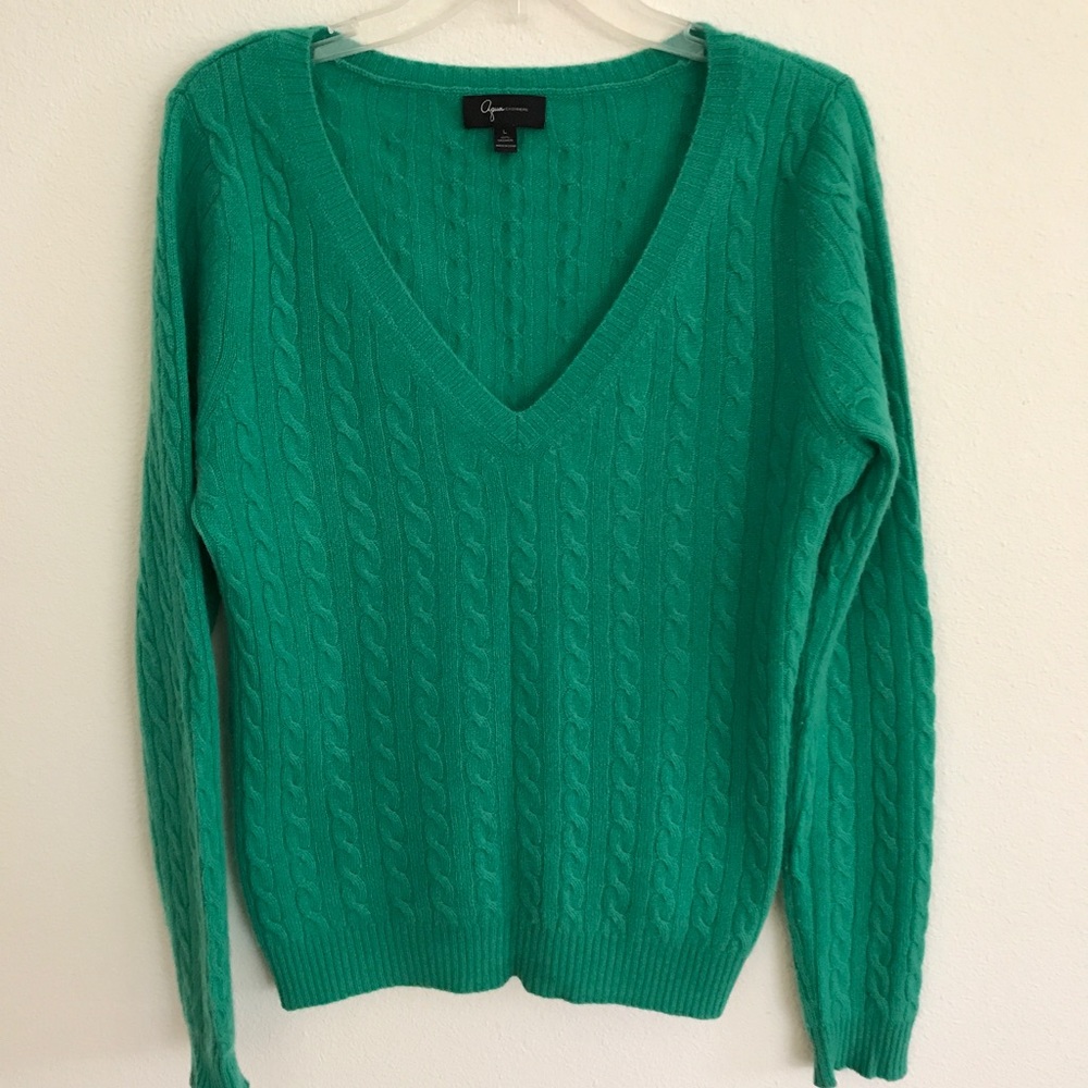 AQUA CASHMERE Sweater in L